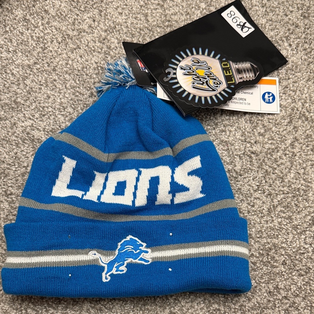 Detroit Lions light up Knit Beanie